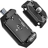 FALCAM F38 Quick Release Plate, 38mm Universal Camera Mounting Adapter w 1/4" to 3/8" Screw Thread, Aluminum Quick Release Sy