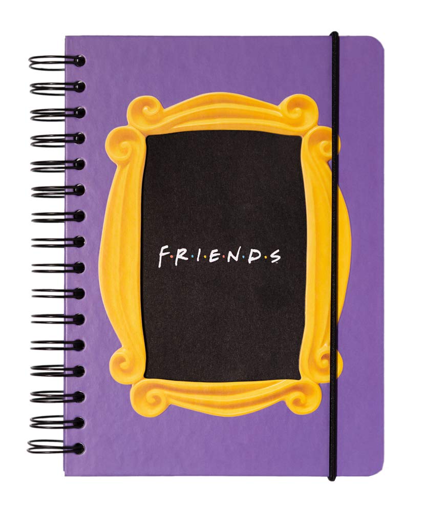 Grupo Erik A5 Notebook Hardback - Friends Stationery Supplies | Bullet Journal, Dotted Notebook A5 Sketchbook | Friends TV Show Gifts Under 10 Pounds, Stationery Gifts