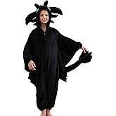 Unisex Children Animal Onesie Pajamas, Kids Flannel Halloween Costume Christmas Pajamas For Girls and Boys 4-13Y