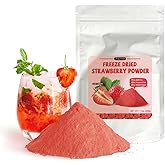 Fraunitsh Strawberry Powder 7.05oz | Freeze Dried Strawberries Powder | Natural Fruit Powder Berry Source | Strawberry Flavoring for Drinks, Cakes, Smoothie, Icing | No Sugar Added & No Additives