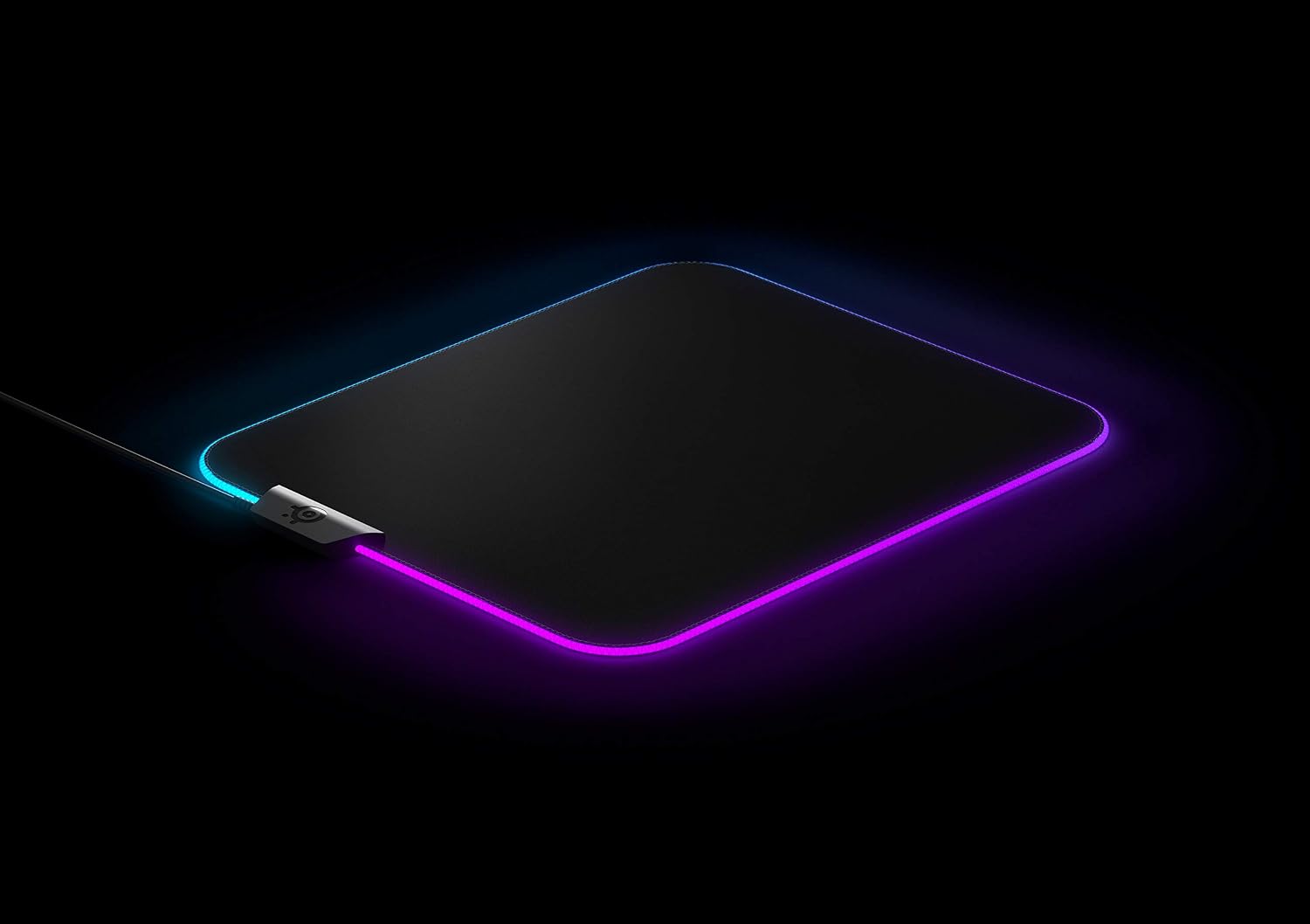 SteelSeries QcK Prism Cloth Gaming Mouse Pad, 2-zone RGB Illumination, Real-time Event Lighting, Optimized For Gaming Sensors - Image 3