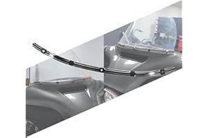 HCmotorku Motorcycle Windshield Trim Fit for Harley Touring Street Glide Electra Glide Trike FLHT FLHTC FLHTCU FLHX 2014-UP B