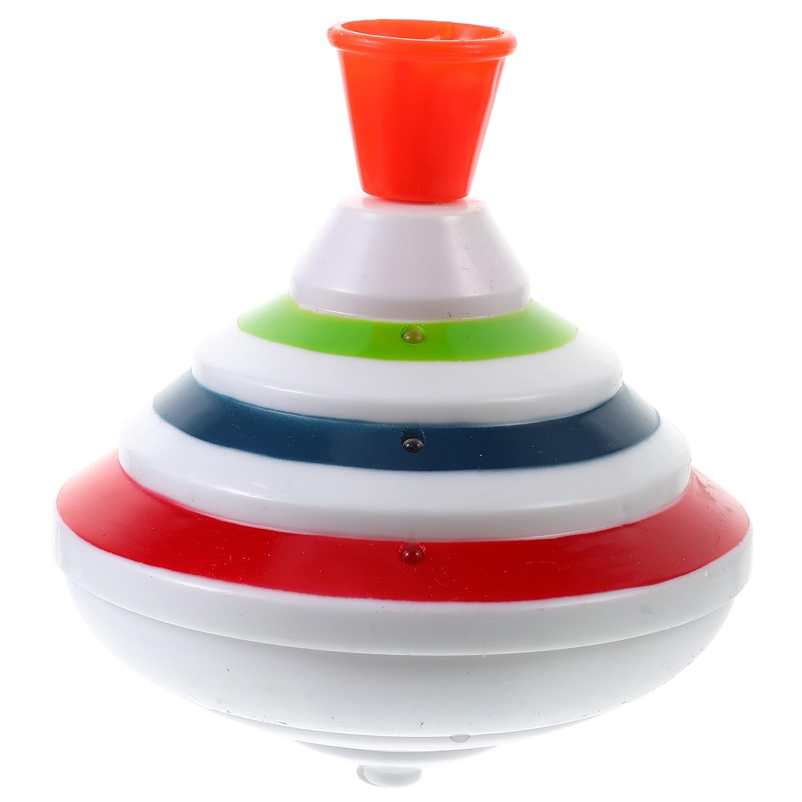 Tomaibaby Light up Spinning Top, Push down Rotating LED Light Music Gyroscope, Spinning Toys for Autistics Children's Party Birthday Gifts