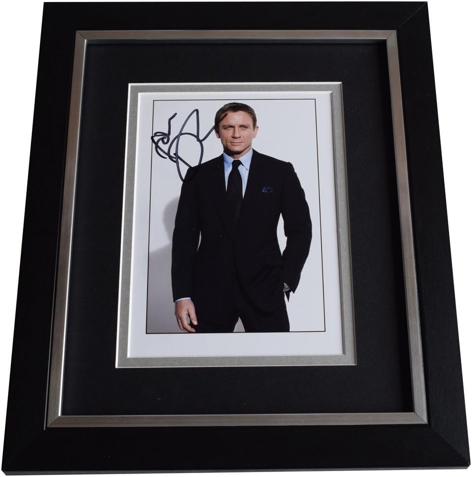 Sportagraphs Daniel Craig Signed 10x8 Framed Photo Autograph Display James Bond Film COA