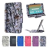 AT&T Trek HD case, i-UniK CASE for AT&T Trek HD 8 inch 4G LTE Tablet case [Bonus Stylus] (Hunting Tree Camo)