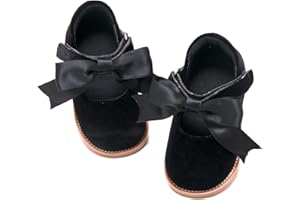 Flaryzone Toddler Little Girl Mary Jane School Uniform Oxfords Flat Dress Shoes