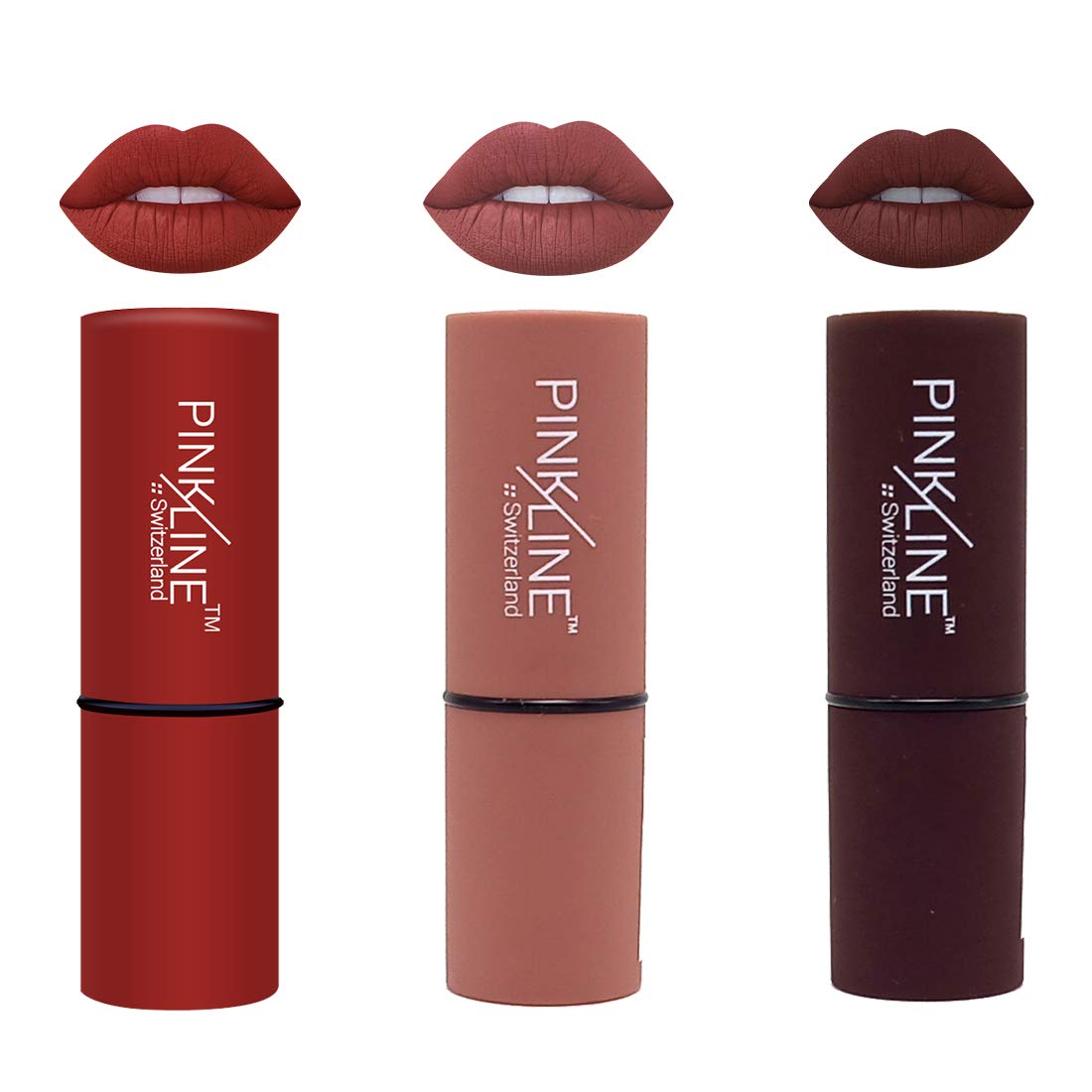 Buy Pink Line Creamy Matte Lipstick Hot Red Perfect Pink Chocolate Mouse Combo Pack Of 3 Online At Low Prices In India Amazon In Buy Pink Line Creamy Matte Lipstick Hot Red Perfect Pink Chocolate Mouse Combo Pack Of 3 Online At Low Prices In India Amazon In