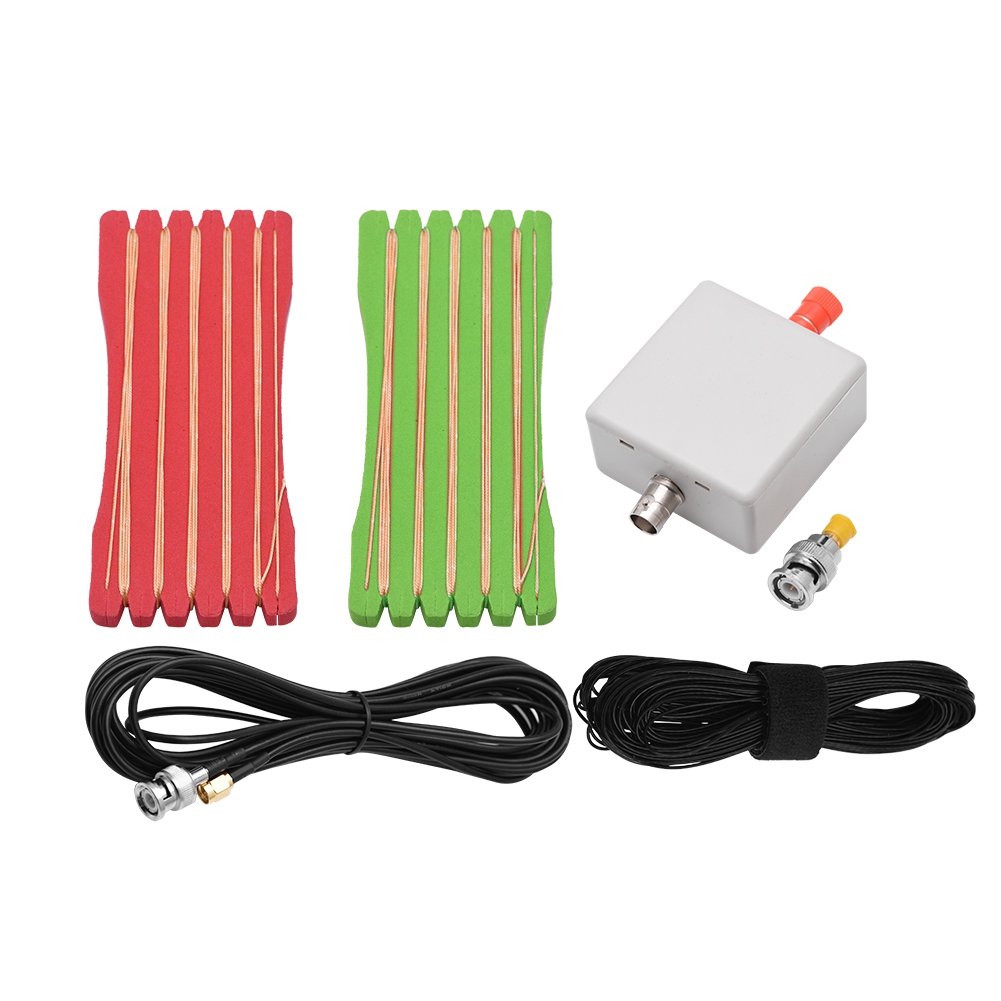 VBESTLIFE LW 1650 Portable Receiver Antenna, SMA/BNC 1.6-50MHz Portable light shortwave antenna with impedance transformer RTL-SDR BNC, 93 x 57 x 30 mm