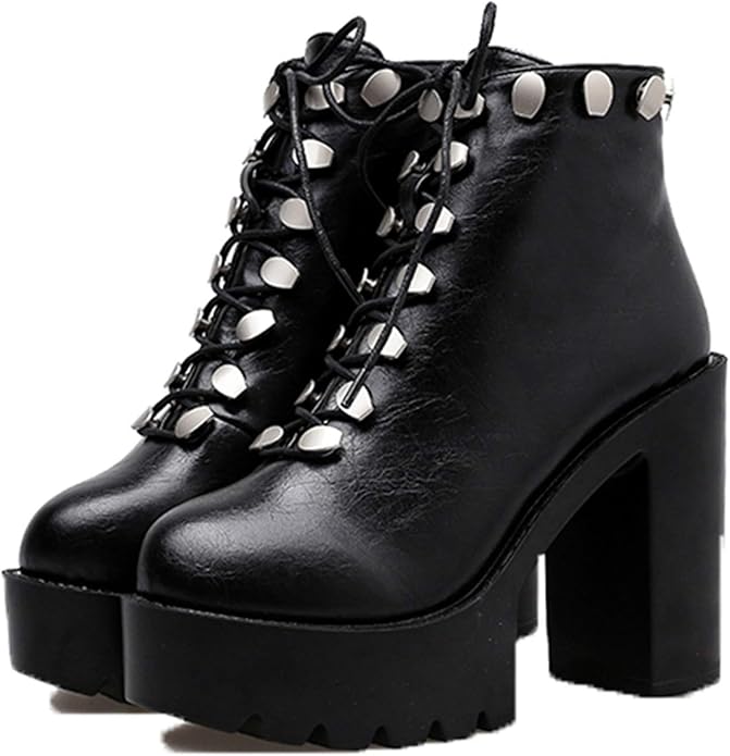 bottines motardes talons