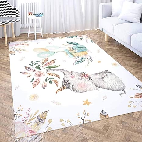 elephant area rugs for nursery