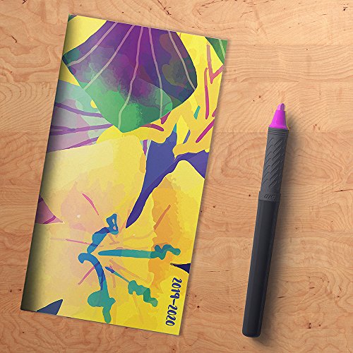 Time Factory Watercolor Flowers 3.5" x 6.5" January 2019-December 2020 2-Year Pocket Planner (19-7243) - Thumbnail 6