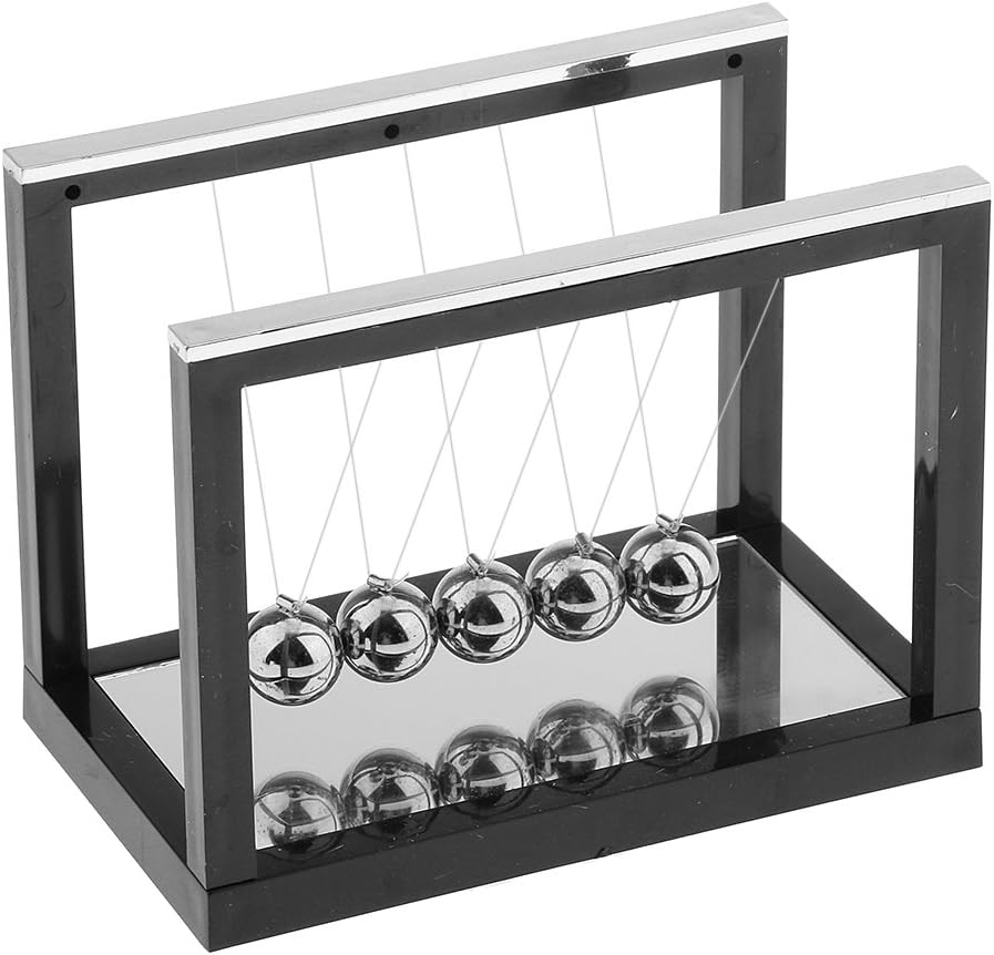 Gazechimp Kugelspiel Kugelpendel Pendel Newtonpendel Kugelspiel Cradle