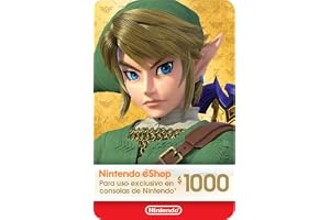 Tarjeta de regalo Nintendo 1000 MXN - Código por MAIL