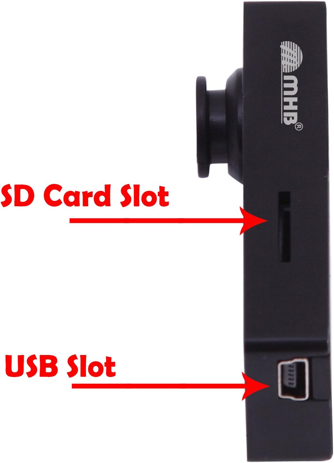 M MHB Mini Button Spy Hidden Camera Audio/Video Recorder Security DVR Camcorders Improved with 32gb Memory Supportable.