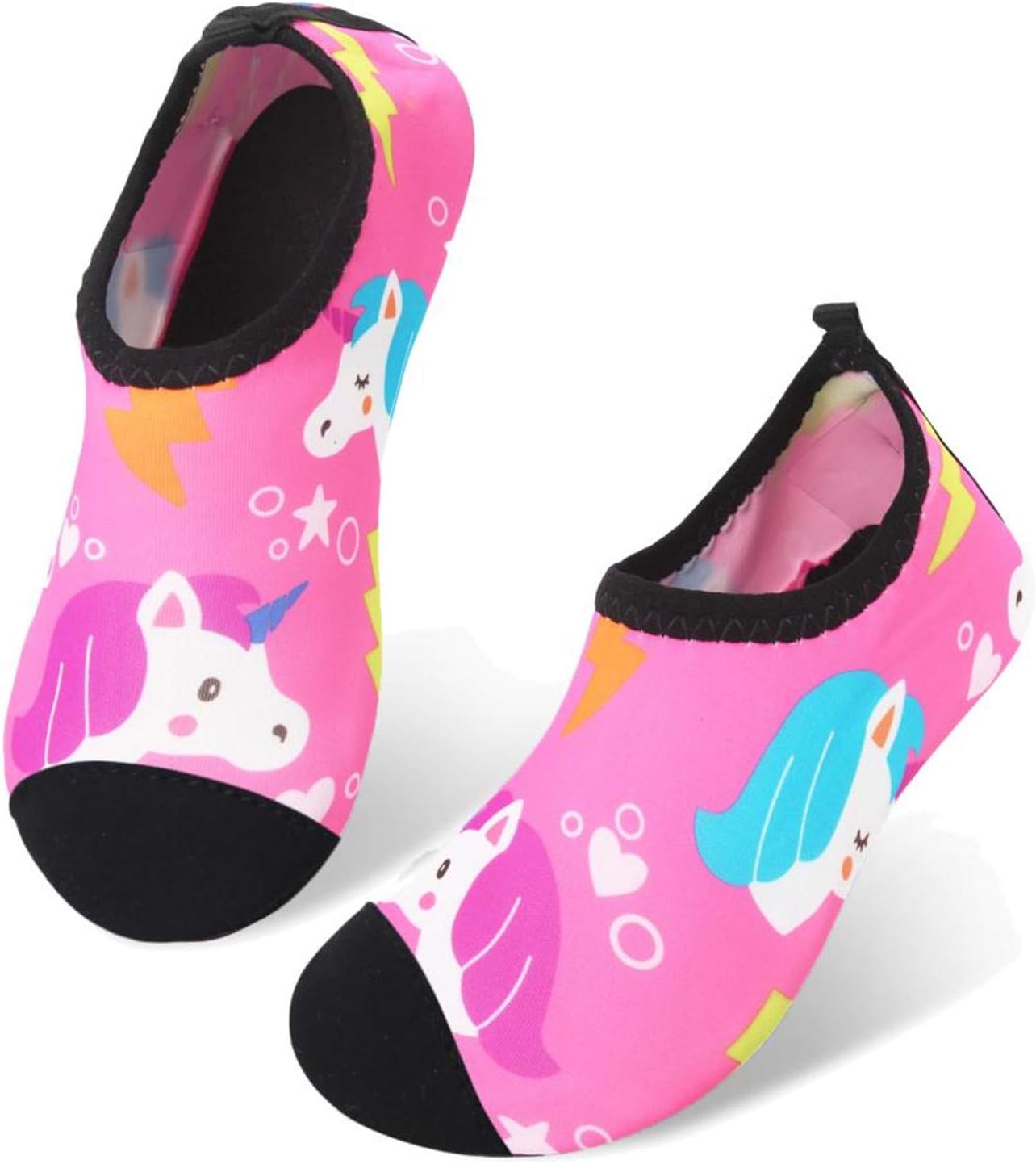 Kids Boys and Girls Summer Athletic Water Shoes Aqua Socks for Beach Swimming Pool