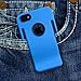 iPhone SE Case, iPhone 5S Case, iPhone 5 Case, CellJoy [Slim Clip] (Blue) Protective Hybrid Armor TPU Phone Cover Skin with Belt Clip/Credit Card/Money Clip