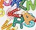 Dreaman 26 Letters Wooden Cartoon Fridge Magnet kid's Baby Educational Toy