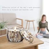 YMing 4 Pack Scented Candles in Travel Tin 120H Soy 4 Fragrances view 7