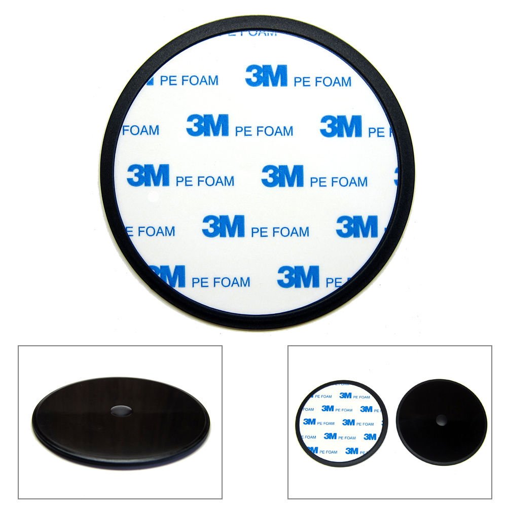 Ramtech 90mm 3M PE Foam Tape Car Vehicle Truck Dash Dashboard Adhesive Sticky Suction Cup Mount Disc Disk Pad For Magellan RoadMate 1700-LM GPS - DMD90