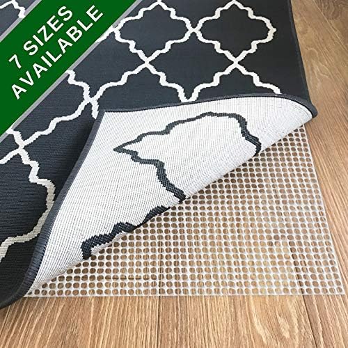 casa pura Non Slip Rug Pad 5x7 Premium Rug Gripper for Hardwood