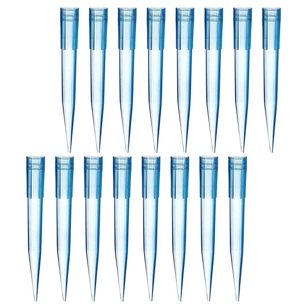 iplusmile Liquid Pipette Tips, 500pcs Universal Pipette Tips Laboratory Lab Plastic Liquid Pipette Pipettor Tips Filter Pipette Tips 1000ul