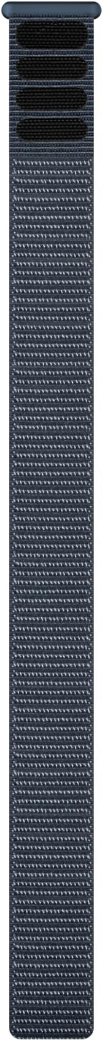 Garmin UltraFit 22mm Nylon Watch Strap Granite Blue Lightweight