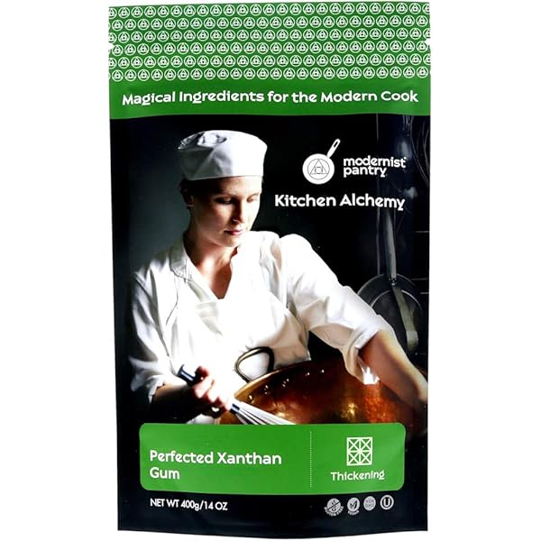 Pure Xanthan Gum Powder - Gluten-Free Vegan Kosher Certified Thickener For Baking & Cooking (2oz)