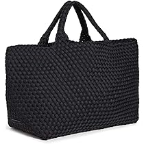 Amazon.com: Naghedi Women's St Barths Medium Tote, Onyx