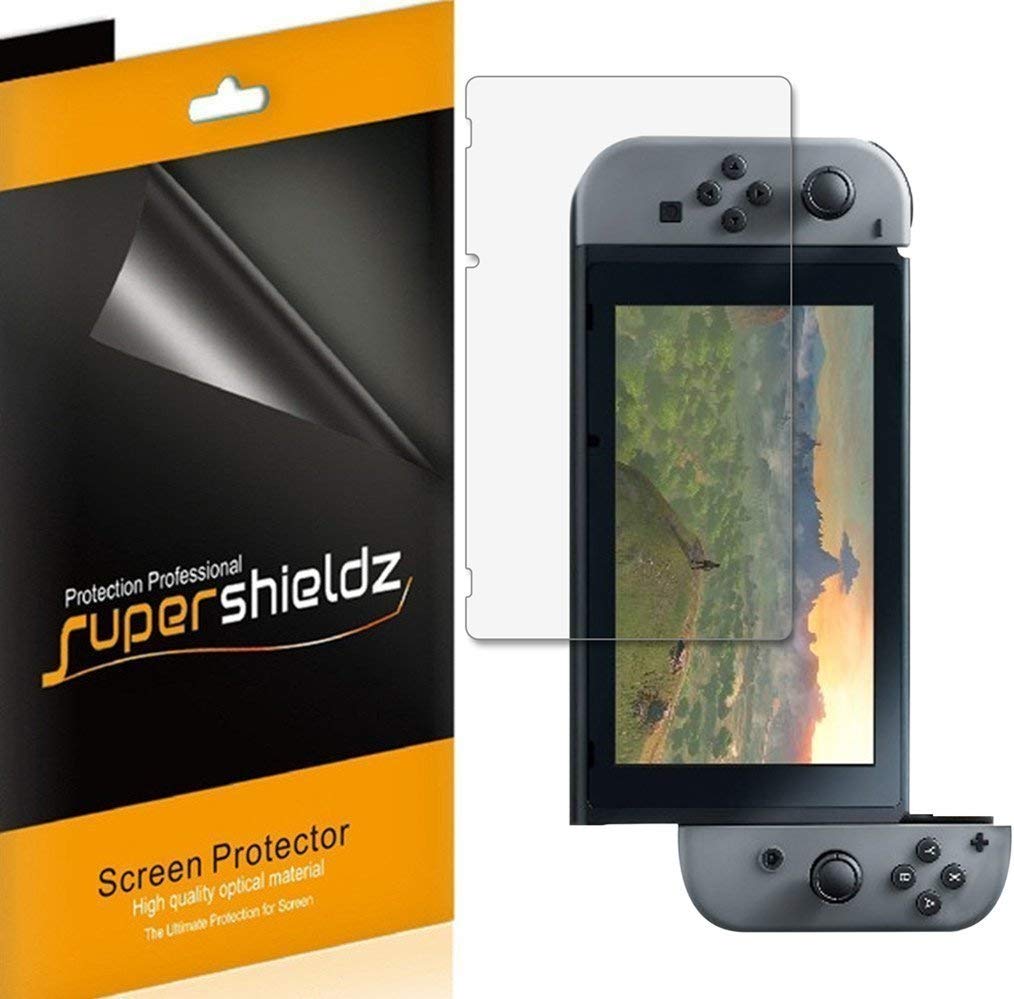 (3 Pack) Supershieldz for Nintendo Switch Screen Protector, 0.23mm, Anti Glare and Anti Fingerprint (Matte) Shield: Video Games