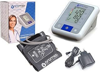 Blutdruckmessgerät Oberarm-Blutdruckmessgerät # mit WHO Ampel Farbskala &amp; Netzteil ORO-N1 BASIC