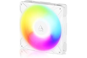 ARCTIC P14 Pro Reverse A-RGB – 140 mm Premium Fan with Reverse Airflow, PWM Fan with Y Cable Splitter, 400-2650 RPM, 0 RPM <5