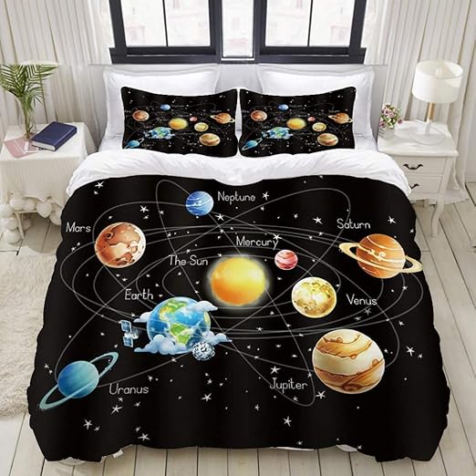 Nonun Funda nórdica, Sistema Solar Planetas Estrellas, vía láctea