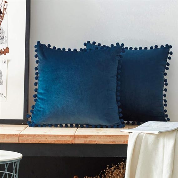 Zzyx Fundas de Almohada Blandas Funda de cojín sólida Almohadas