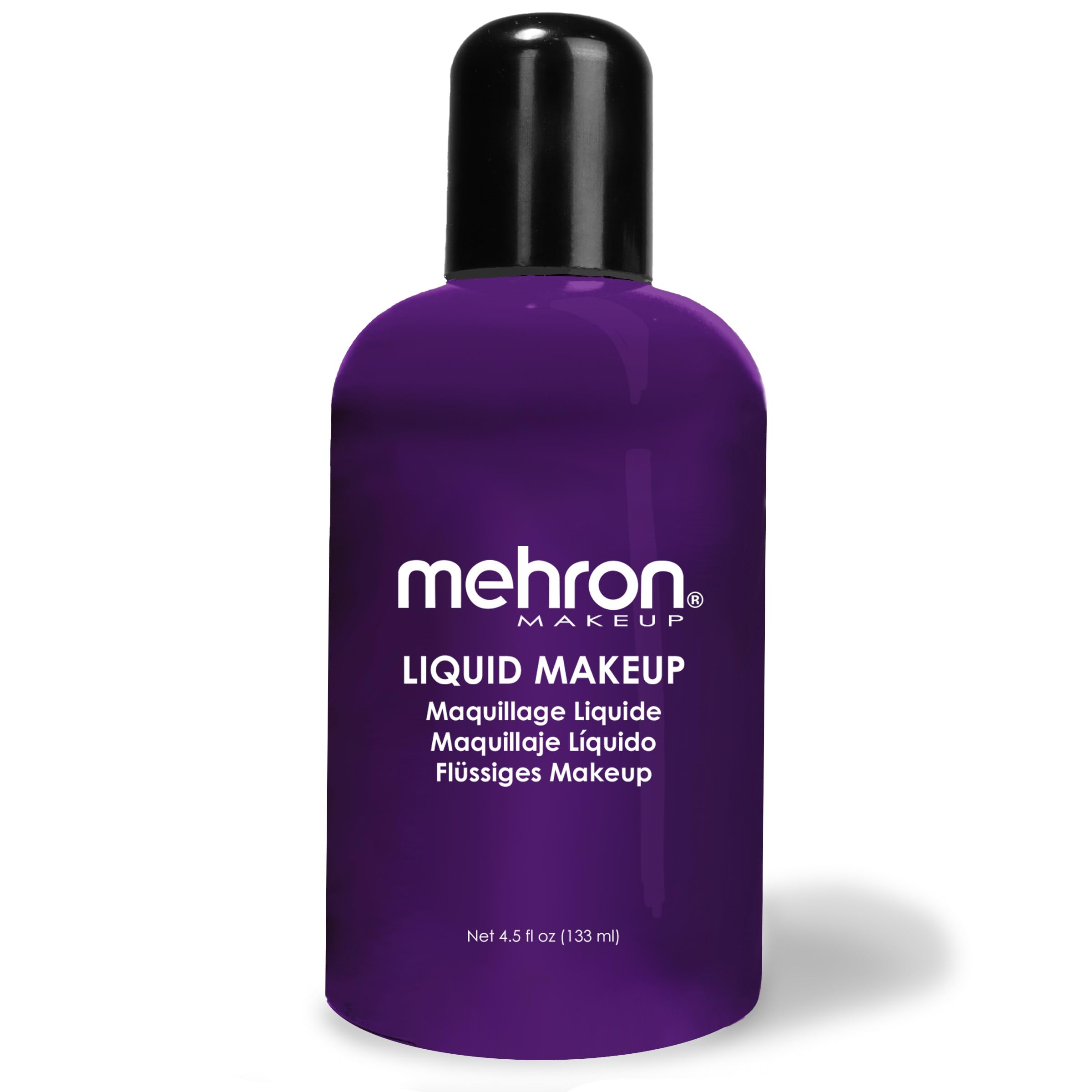 Mehron Liquid Face Paints - Purple P (4.5 oz) by Mehron