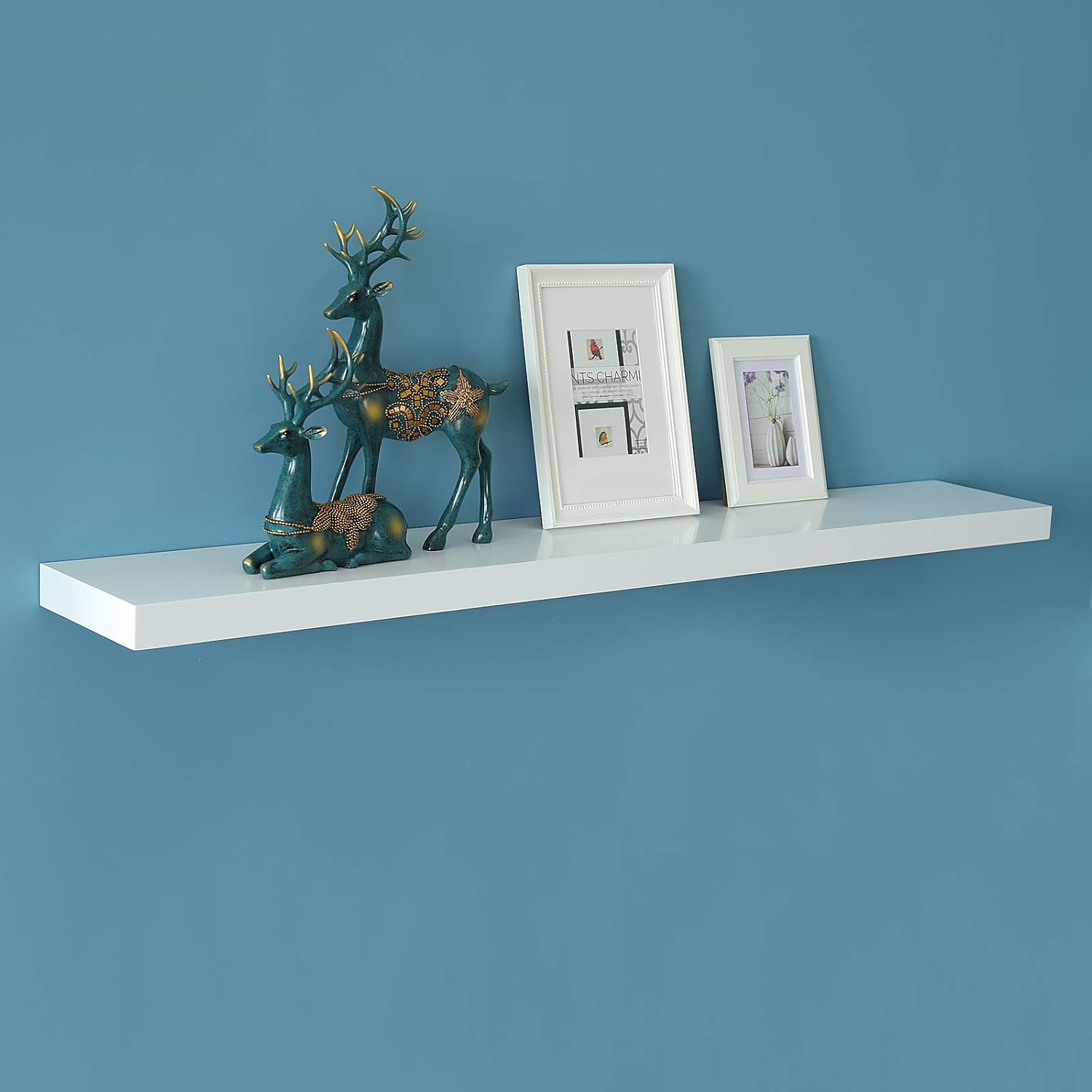 60 inch picture ledge white