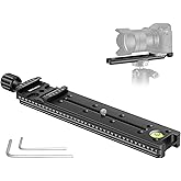 Neewer 200mm Professional Rail Nodal Slide Metal Quick Release Clamp for Camera