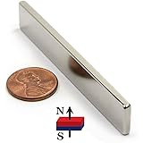 One Piece of CMS Magnetics Super Strong Neodymium Magnet 3"x 1/2"x 1/8" Grade N45