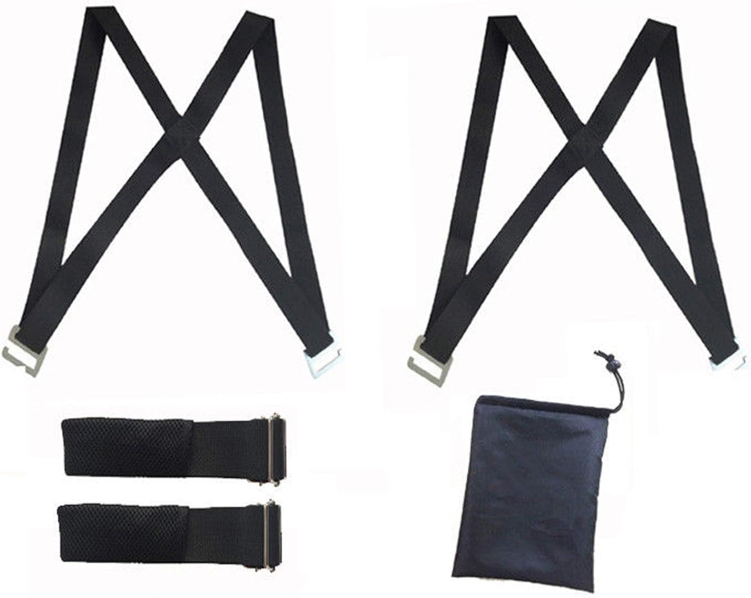 Amazon Chloria キャリーベルト 運搬ベルト 1 2人で引越し 重い荷物の運搬に最適 調整可 収納ケース付き ブラック 道具袋