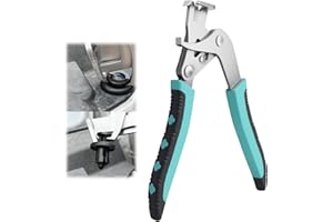New Car Clip Pliers,Non-damaging Car Panel Clip Removal Pliers with Non-slip Handle & Flat Jaws,Labor-saving Cars Panel Clips
