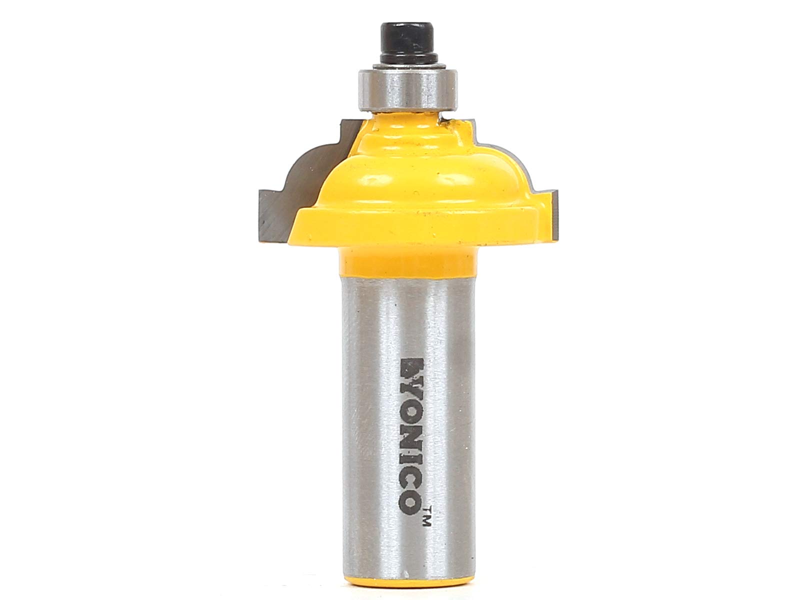 Yonico 13189 - Classical Cove Edge Forming Router Bit, Cutting Depth: 3/8" - 1/2" Shank