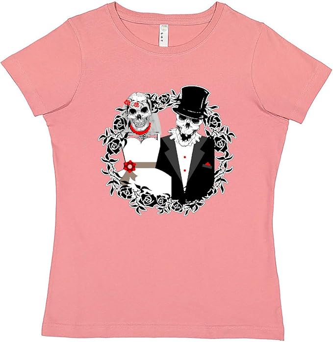 Amazoncom inktastic skull bride and groom womens tshirt clothing Amazoncom inktastic skull bride and groom womens tshirt clothing