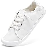 STQ Women Slip On Sneakers, Comfortable Casual Canvas Shoes