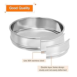 PATIKIL 160 Mesh Lab Sieve, 8" Diameter Test Sieve