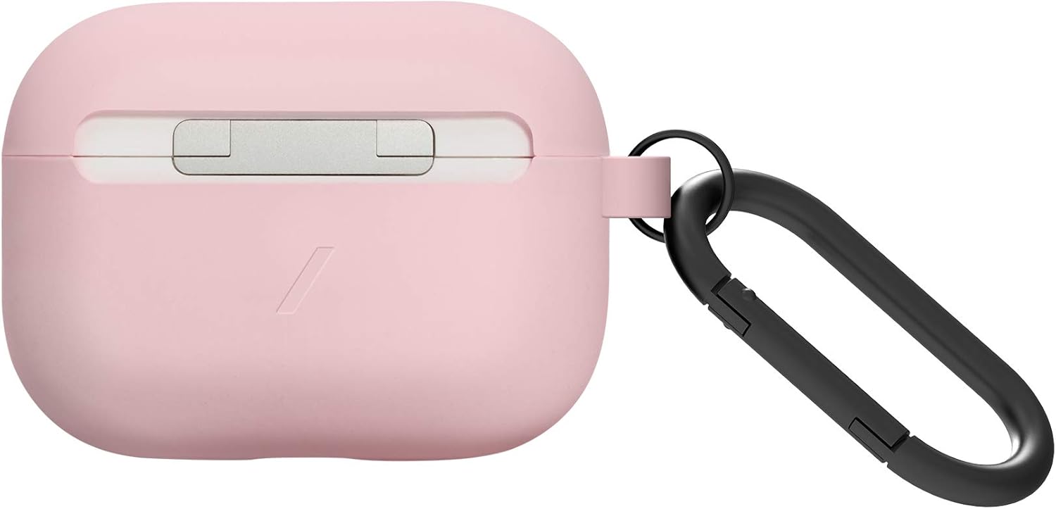 Native Union Roam Case for AirPods Pro - Silky & Matte Liquid Silicone Case - Compatible with AirPods Pro/Pro2 (Rose) - Image 3
