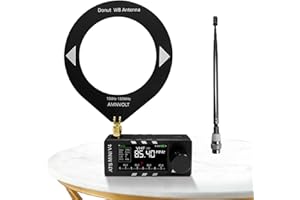 AMNVOLT V4 ATS MINI DSP Radio, Si4732 Small Pocket Shortwave Radio,Mode: AM/FM/LSB/USB Band: HF SW MW VHF All Band Receiver, 