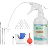 Ear Wax Removal Kit, Safe Ear Irrigation Kit with Disposable Ear Nozzles | Safe ear flushing kit for adults &amp; kids,gentle ear flush to remove stubborn earwax for whole family,ear wax cleaning system