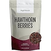 MagJo Naturals Hawthorn Berries, Whole Dried, 16 oz (1 lb)
