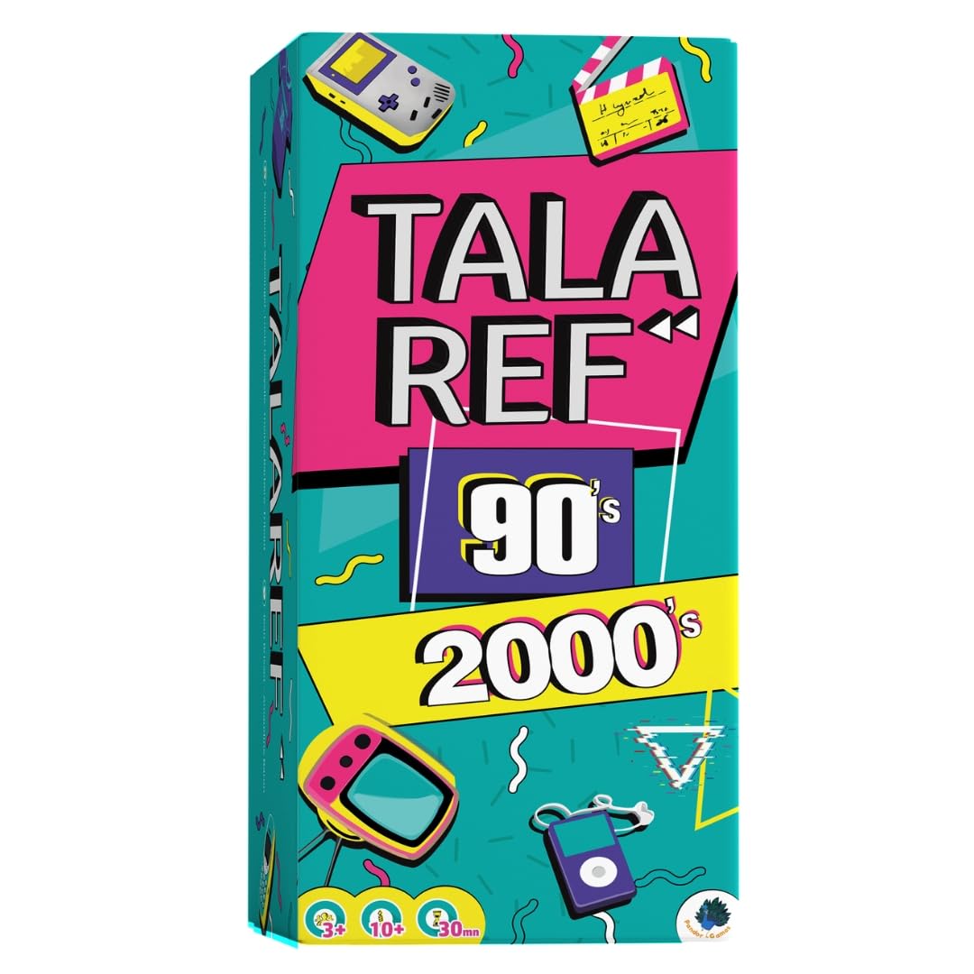PANDOR GAMES Talaref Quiz Game/General Culture/Questions/Atmosphere - 90-2000s - French Version