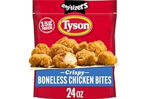 Tyson Any'tizers Popcorn Chicken, Frozen Appetizers, 24 oz