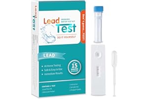 AAWipes Lead in Drinking Water Test Kit (Single Pack) – Fast 15 Minutes Results at Home Lead Test for City & Well Water | Easy DIY Testing, Quick Results (K04-1)